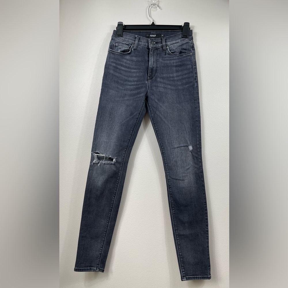Hudson Barbara Super Skinny Denim Jeans Cotton Casual Size 26 - Picture 1 of 14